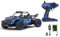 Jamara 410013 - Derago XP2 4WD 2,4G blau - RTR, Allradantrieb, proportionaler Fahrtenregler, gefedertes Fahrwerk vorn, Spur einstellbar, Gummibereifung,stabiler Überrollbügel,Rammschutz vorne / hinten