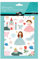 Maildor AE134O Packung mit 6 Bögen Stickers Dreamy in Format DIN A5, 14, 8 x 21cm, ideal für Kinder ab 2 Jahren, Prinzessin) 1 Pack