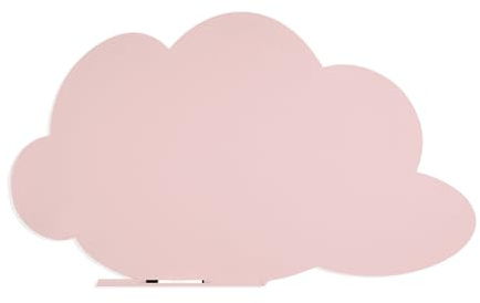 Rocada Magnetic Dry Erase Presentation Board, 46 x 30, Cloud Bubble, Pink (RCCLOUD46-PK)