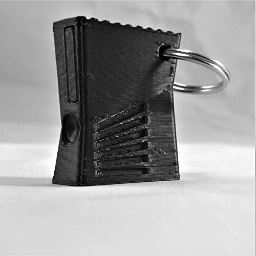 Porte-clés Console Xbox 360 Noir.