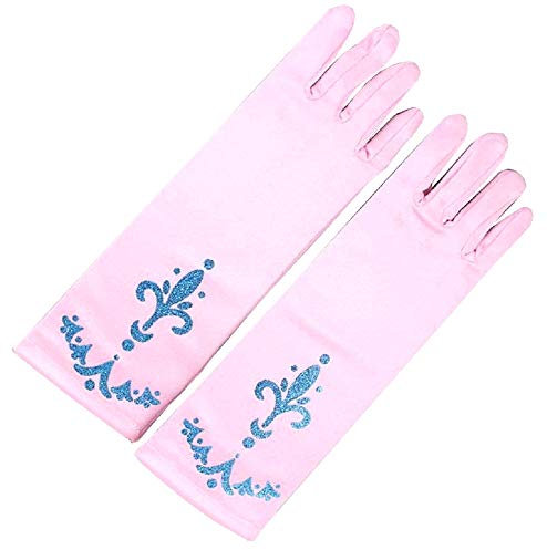 Anna Handschuhe - pink - elsa - - hellblau Dekorationen - Mädchen - Karneval - Halloween - Geschenkidee für Weihnachten und Geburtstag
