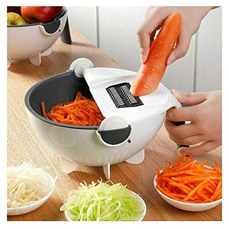 Le nouveau 2019 magique fait pivoter le coupe-légume avec une fonction de drainage unique