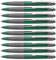 Schneider Loox Druckkugelschreiber, Strichstärke M (10er Set, Grün)
