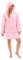 Hooded Blanket Top Lounge Fleece Sherpa Original Blankets Sweatshirt Hoodie As Seen On TV Warm Soft Cozy One Size Fits All Men Women Girls Boys, Pink