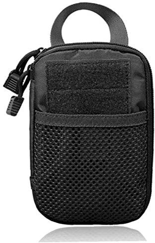 Edc Pocket Organizer Compacto Herramienta De Almacenamiento Pouch Saddlebag for Lintlight Pen Whistle Cuaderno Deportes Aire Libre