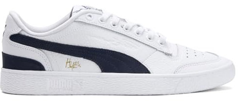 Puma TMC X Ralph Sampson Herren-Sneaker, Schnürschuhe, Freizeitschuhe, Weiß, Weiss/opulenter Garten, 44 EU