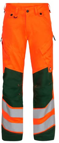 FE Engel Warnschutzhose, Arbeitshose in Warnfarbe, EN20471, GO RT 3279 Kl. 2