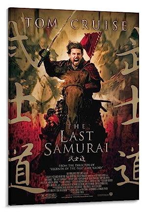 BAOCE Filmposter The Last Samurai (13), Poster, Kunst, Wandgemälde, Leinwand, Poster, moderne Schlafzimmer-Dekoration, 20 x 30 cm