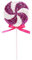 Christmas Concepts® 360mm (14,2) Giant Sparkly Sequin Lollipop Christmas Decoration – Christmas Tree Ornaments – Hot Pink