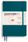 LEUCHTTURM1917 370756 Wochenkalender & Notizbuch Medium (A5) 2025, Softcover, Pacific Green, Englisch