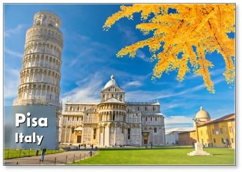 Pisa, the Leaning, Kühlschrankmagnet