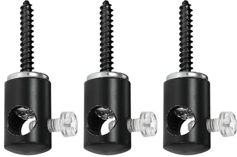 DC VOLTAGE Modern Ceiling Design Hook 3 Pack Pendant and Chandelier Lighting Hook for Wall Modern Ceiling Fixture with Adjustable Screw Ideal for Hanging Lights in Dining Rooms Garages DIY Projects
