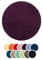 liebling Badteppich, 100% Polyester - Mikrofaser, Serie Santos, Ø 110 cm,1500 g/m², 30 Grad waschbar, Farbe: Beere
