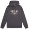 Animal River Mens Hoodie - Kangaroo Pocket, Soft Cotton Jersey with Adjustable Hood - Best for Autumn, Winter, Holiday & Outdoors Charcoal L