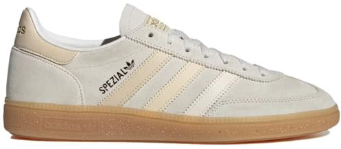 adidas Originals Handball Spezial, Wonder Silver/Off White/Gum, Wonder White Sand Strata, 10 US Women/9 US Men