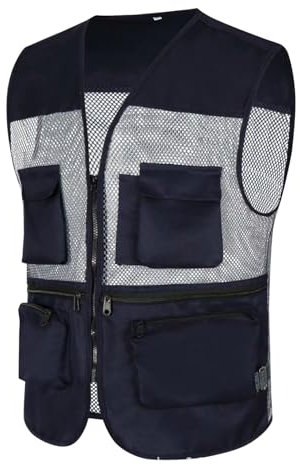 Cocila Today'S Deals Of The Day Men's Spring Summer Autumn And Winter Work Clothes Vest Work Many Vest Winter Wool Mens Coat Mens Western Style Jacket Extra Large Poncho Wate Black of Friday Offers
