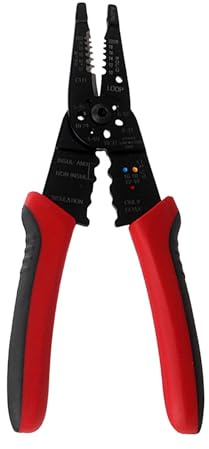 Pince à fil électrique, pince à dénuder automatique de 8 pouces, pince à sertir le fil, pince à dénuder, outils de câblage et outils à main multifonctionnels