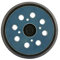 Jrifedptry Almohadilla de respaldo para lijadora orbital, 8 agujeros, 125 mm, para discos de disco de lijadora orbital, almohadilla de respaldo