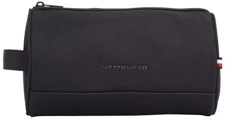 TOMMY HILFIGER TH Repreve Washbag Black