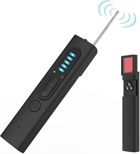 BEVECK Hidden Camera Detectors, Camera Detector, 3-in-1 Hidden Camera Detector, Safeguard Your Travel, Protect Your Privacy in All aspects.(Black)