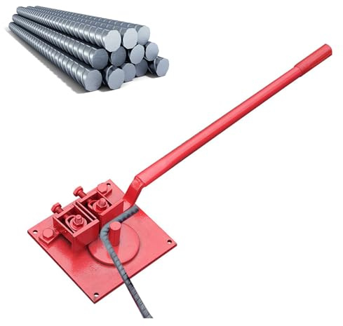 Cintreuse manuelle pour barres d'armature de 1 à 20 mm, outil de cintrage de tige en acier, réglable et robuste