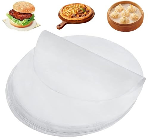 150Pcs Baking Parchment Circles 8.9 Inch Cake Liner Parchment Circles,for Round Cake Tin Air Fryer Springform Tortilla Press