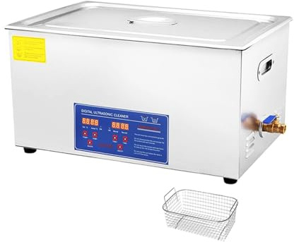 XNYXLPP 2/3/6/10/30L Pulitore Ad Ultrasuoni in Acciaio Inox, Lavatrice Industriale Ad Ultrasuoni con Timer Digitale, Riscaldatore Elettrodomestici ()
