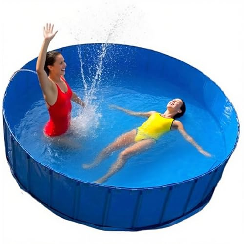 LZMZMQ Piscina Fuori Terra/Telaio Acciaio Grande Piscina Fuori Terra Profonda 60 80 100 120 150 Cm, Albercas para Adultos/Piscina Relax per Cortili(4X1M/12500L/3300GAL)