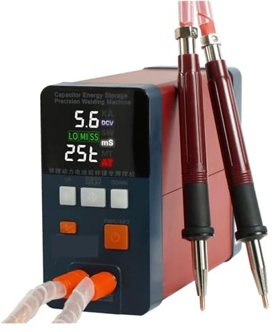 801H Lithium Battery Spot Welder 19.8KW 3500A 238J Capacitor Inverter Energy Storage Pulse Handheld Welding Machine Spot Weld Easy to Use