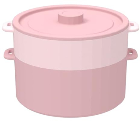 Mikrowellen-Dampfgarer für – hitzebeständiges Silikon, antihaftbeschichtet, Mikrowellen-Kochgeschirr-Dampfgarer mit Deckel, für Babynahrung, Mais, Nudeln, Mahlzeiten, Zubereitung, Zuhause