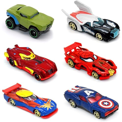 MUNSKT Auto Spielzeug Set - Mini Rennauto Die Cast Spielzeugautos, Kinderspielzeug Fahrzeuge,für 3-12 Jahre Jungen Mädchen Kinder