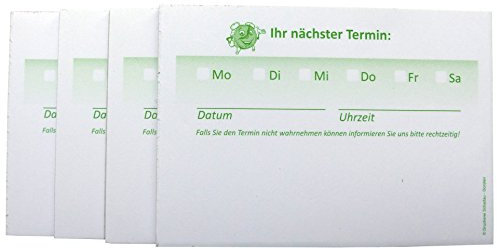 10 x Terminblöcke Terminblock Nr.8 -Terminzettel Termine - Praxis Studio Ärzte Frisör, Maniküre (22684_64K)