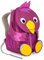 Affenzahn Großer Freund Kindergartenrucksack für 3-5 Jährige Kinder im Kindergarten und Kinderrucksack für die Kita, Vogel - Lila