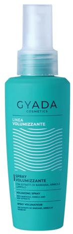 GYADA COSMETICS, Spray Volumizzante, per Capelli Sottili e Lisci, Dona Volume e Corposità alla Radice, a Base di Aloe e Camomilla, 125ml, 1