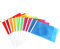 NUOBESTY 50 Stücke Mini Einfarbig Flagge Einfache Party Indoor Outdoor Rosig Grün Rot Gelb Blau Stick Flagge Sport Wettbewerb Club Aktivitäten