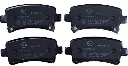 AutoMentum AM24421.1 Bremsbelagsatz 4-teilig für OPEL INSIGNIA A SPORTS TOURER (G09) 2008-2017 Hinterachse und andere Fahrzeuge
