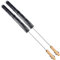 YISHARRY LI 26 Inch Clothes Dryer Lint Brush Vent Trap Cleaner - Long Flexible Refrigerator Coil Soft Nylon Bristle Brush, Black, Wood & Stainless Steel, Multi-Purpose Cleaning Brush