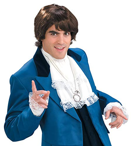 Mega_JumbleSale® 60s Gigilo Groovy 60's Kit Adult, One Size - AUSTIN POWERS GROOVY BABY FANCY DRESS COSTUME ACCESSORIES