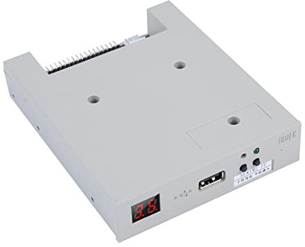cigemay USB-Emulator, Diskettenlaufwerke 1,2 MB SFR1M2-FU Aktualisiertes Externes USB-Diskettenlaufwerk, Tragbares USB-Diskettenlaufwerk für Flachstrickmaschinen, Plug-and-Play