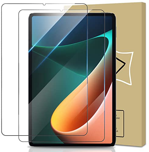 GiiYoon-2 Piezas Protector Pantalla para Xiaomi Pad 5/Pad 5 Pro Cristal Templado,[Sin Burbujas] [Alta Definicion] [9H Dureza] Vidrio Templado