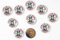 10 Magnet-Flaschenöffner Freiwillige Feuerwehr personalisierbarer Kühlschrankmagnet (Feuerwehr mit Ortswappen 10-er Set)