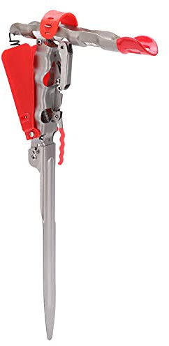 Yuecoom Automatischer Angelrutenhalter, Rutenhalter Angelrute Rutenhalter Edelstahl Angelrutenhalter Automatische Edelstahl Angelstange Rack Angelrolle Unterstützung Für Angelbegeisterte