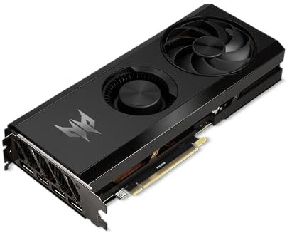 acer | Predator BiFrost Intel Arc A750 Overclocking Graphics Card | 8GB GDDR6 256-bit 16 Gbps | Dual Fan Hybrid Cooling and Vapor Chamber | TPD 250W | 1 x HDMI 2.0 & 3 x DisplayPort 2.0