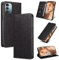 Beajew Handyhülle für Nokia G11 4G/Nokia G21 4G Hülle, Premium Leder Klapphülle [RFID Kartenschlitzen][Magnetverschluss][Standfunktion] kompatibel mit Nokia G11 4G/Nokia G21 4G, Schwarz