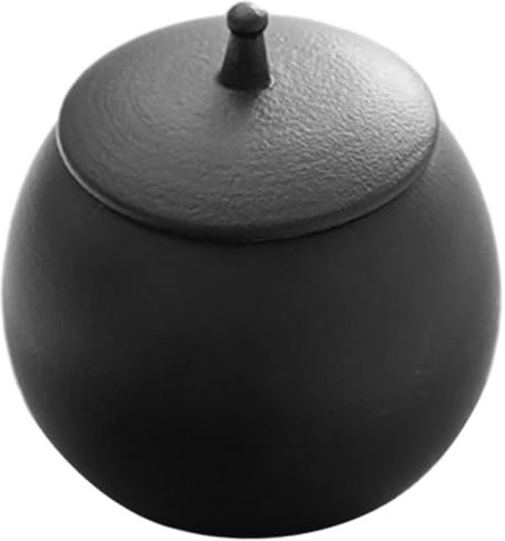 HOMSFOU Pot En Céramique Boîte À Thé Avec Couvercle Boîte De Feuilles De Thé Petite Boîte De Bonbons Récipient En Céramique Multifonction Pot De Bonbons En Céramique Pot De Thé Décoratif