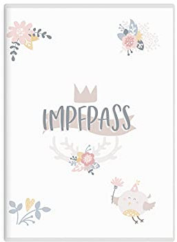 HIMMEL.HERZ.PAPIER® Impfpass Hülle 137 mm HÖHE (BITTE MESSE DEINEN IMPFPASS, Impfpässe sind nicht genormt!) Impfausweis Schutzhülle für Kinder und Erwachsene - Impfpasshülle Impfpassausweis - Märchen