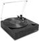 Victrola Eastwood II Record Player, Black Finish Turntable with Speakers, Bluetooth 5.1 and Vinyl Stream Technology, Vintage Style 3-Speed Vinyl Player, Audio Technica AT-3600LA Cartridge