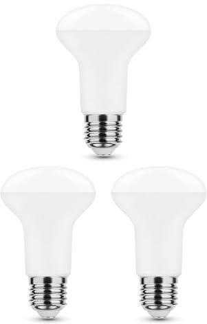 VaLight 3er Pack LED Spot R63 8W ersetzt 50W E27 827 warmweiß nicht dimmbar - E27 Reflektorlampe - E27 Spot - E27 Leuchtmittel