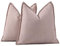 Madizz 2er Set Schlicht Chenille Kissenbezügen Weiche dekorative Kissenbezüge für Sofa Schlafzimmer Kissenhülle Rosa 40x40 cm Quadrat
