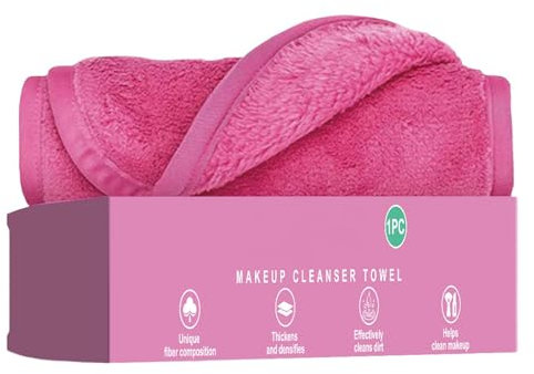 Paños faciales para lavarse la cara,Toalla de limpieza facial, Paños de limpieza facial, Herramienta desmaquillante, paño de limpieza facial ligero para quitar base, rímel